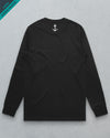 Stay True // Men's LS Tee - Black - Basics Range