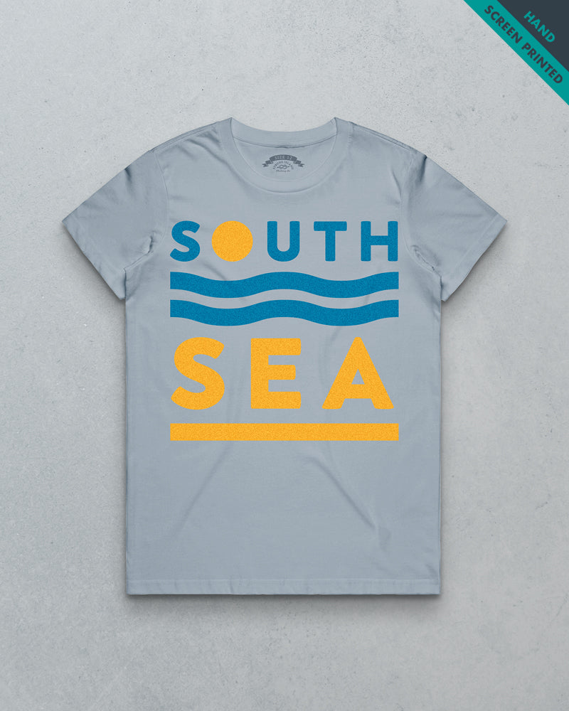 Southsea // Women's Tee - Pale Blue
