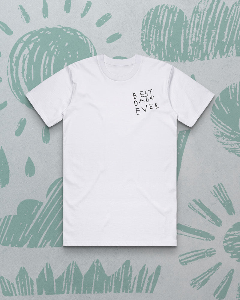 Men's Tee // Using Your Child's Artwork - Valentines Delivery