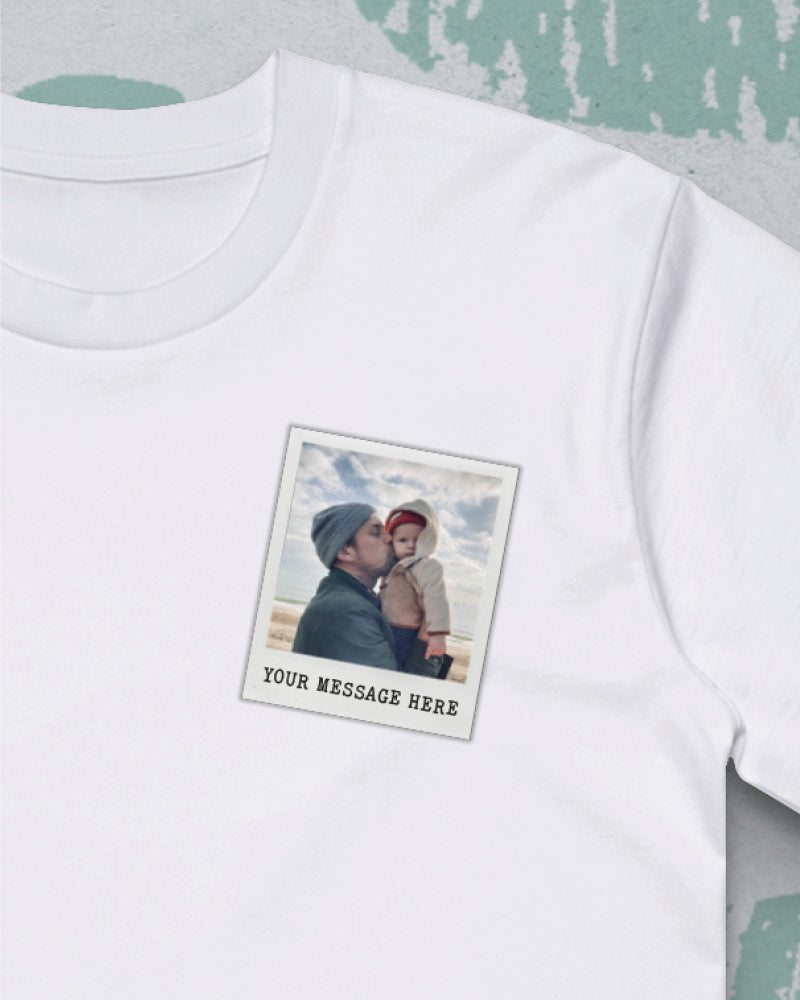 Men's Tee // Using Your Own Photo - Valentines Delivery