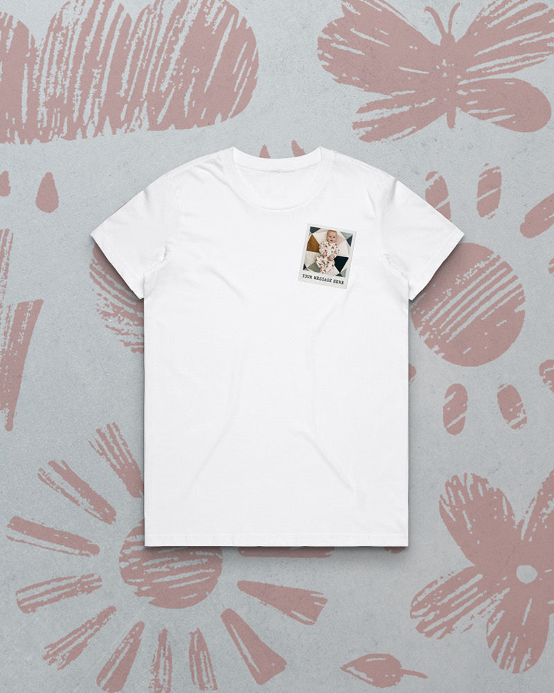 Women's Tee // Using Your Own Photo - Valentines Delivery