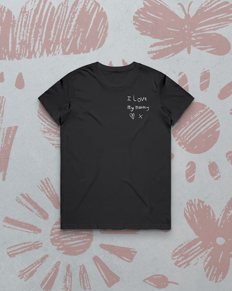 Women's Tee // Using Your Child's Artwork - Valentines Delivery