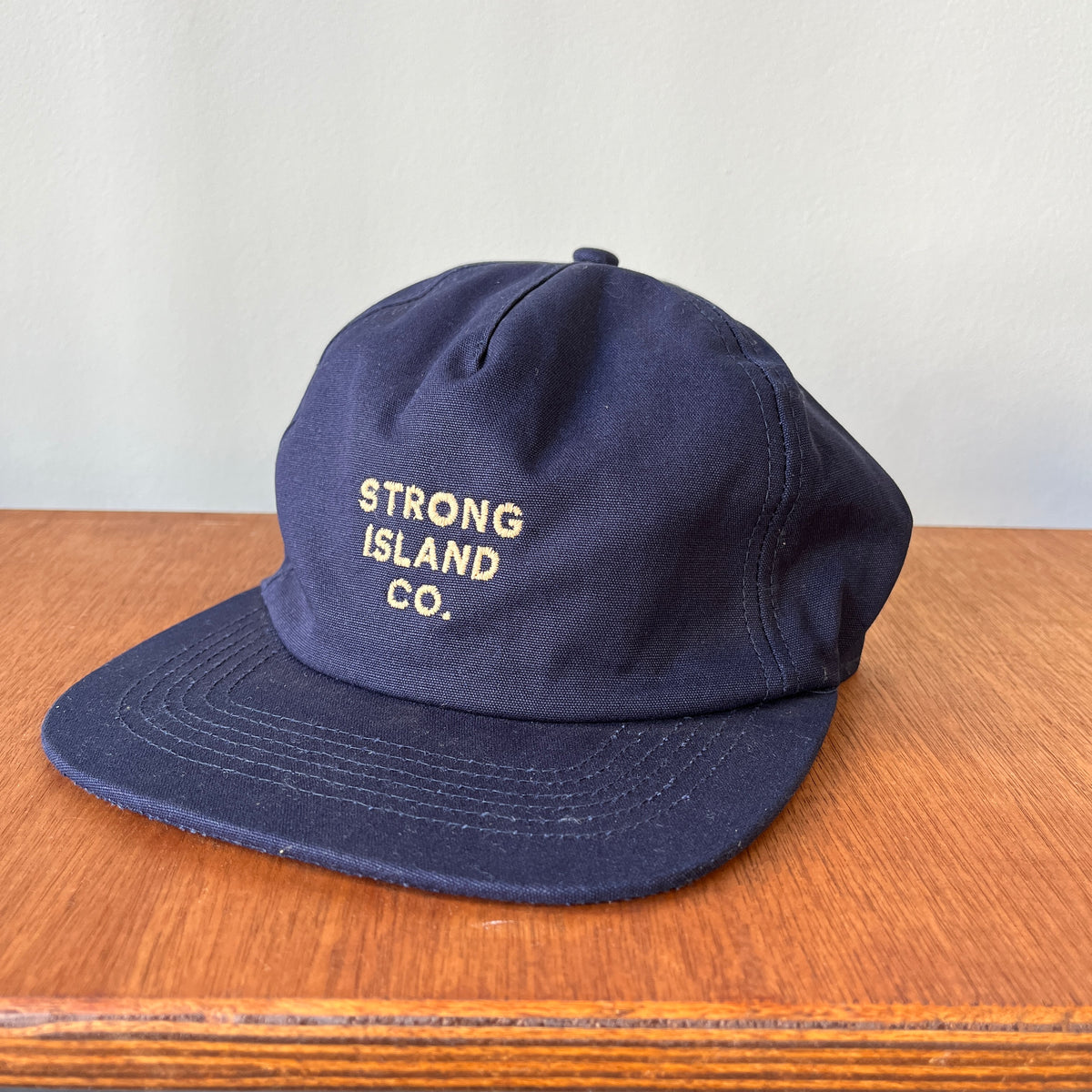 SICo // Embroidered 5 Panel Organic Cap - Navy