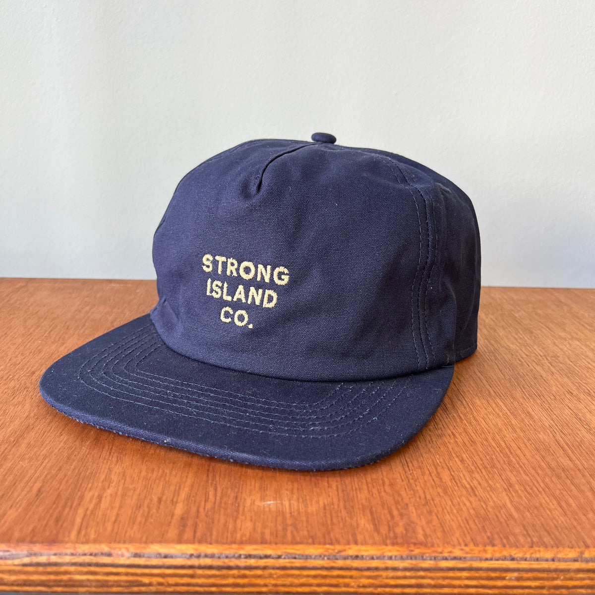 SICo // Embroidered 5 Panel Organic Cap - Navy