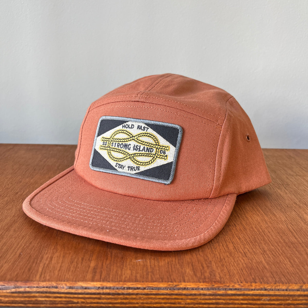 Patch // 5 Panel Organic Cap - Terracotta