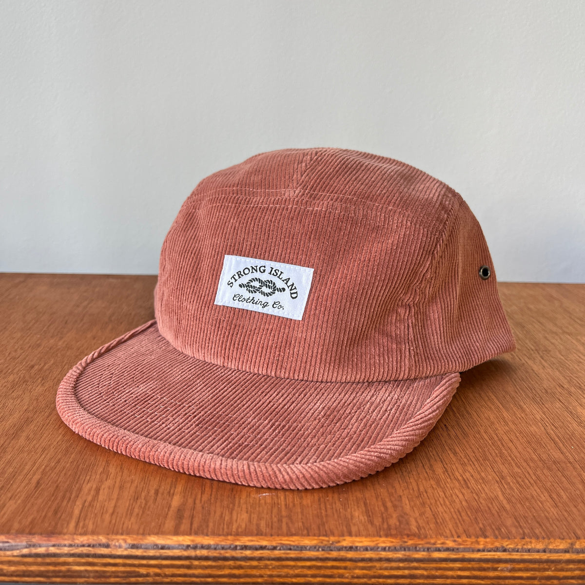 Cord // 5 Panel Organic Cap - Redwood