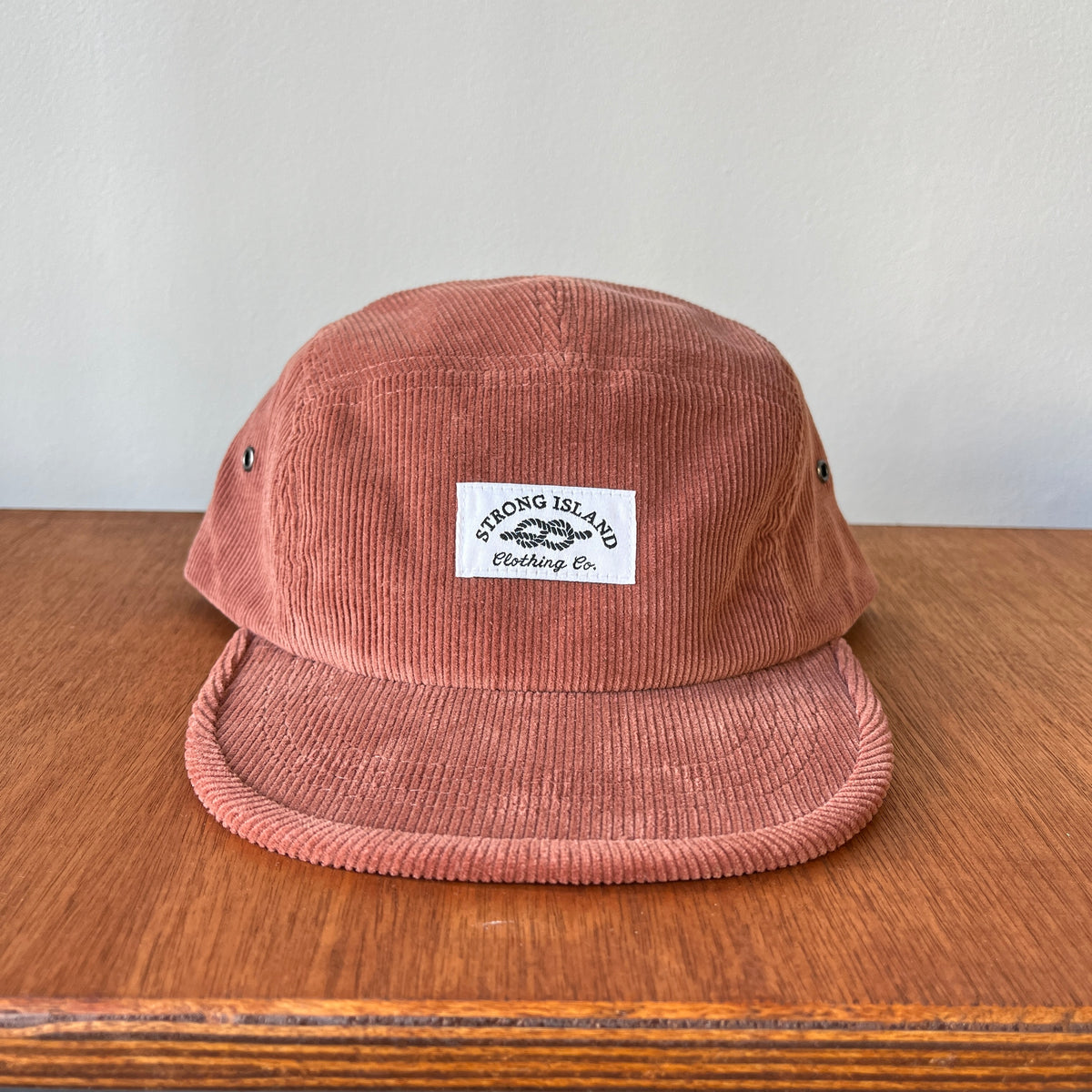 Cord // 5 Panel Organic Cap - Redwood