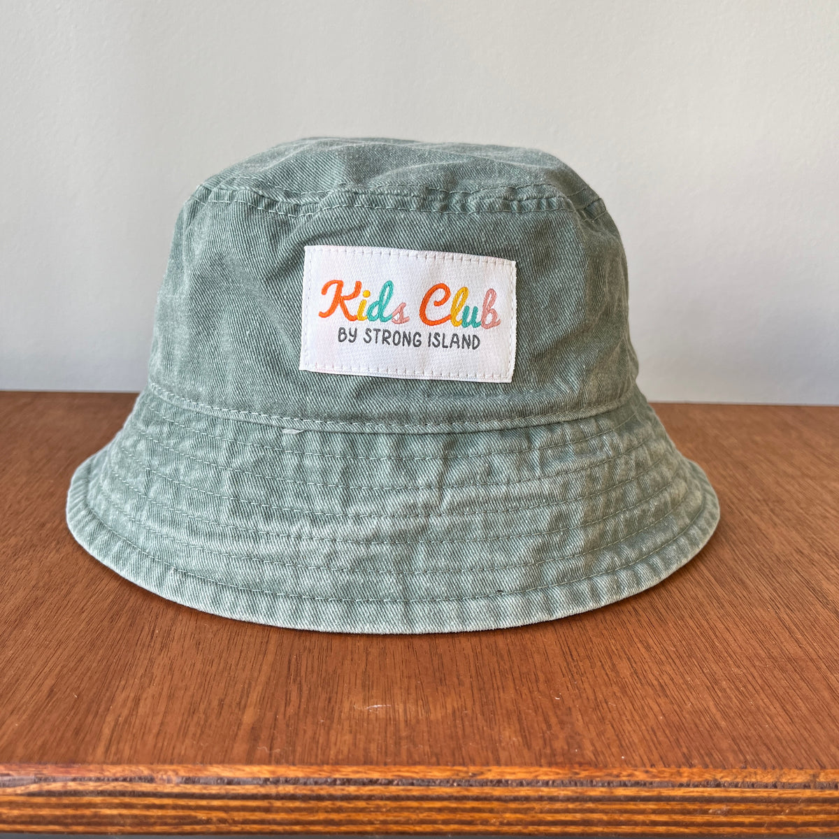 Kids Club // Vintage Wash Bucket Hat - Green