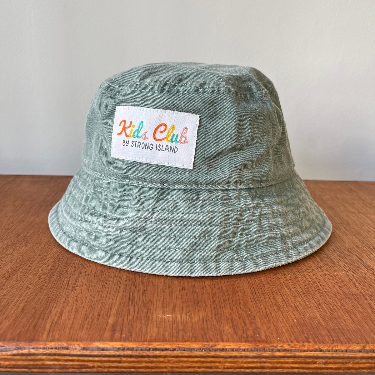 Kids Club // Vintage Wash Bucket Hat - Green