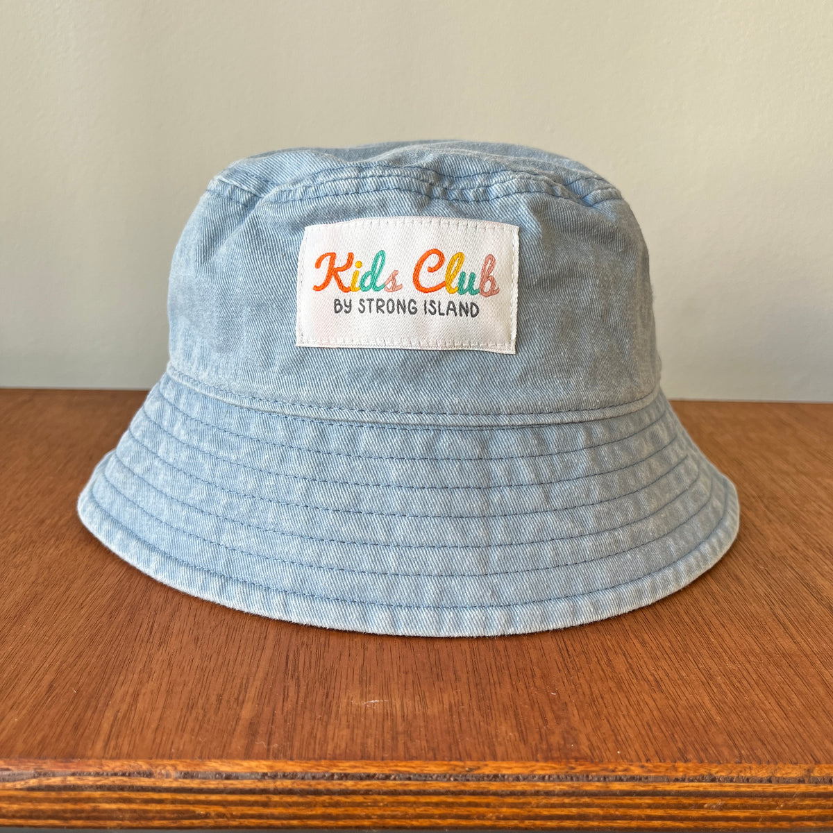 Kids Club // Vintage Wash Bucket Hat - Light Blue