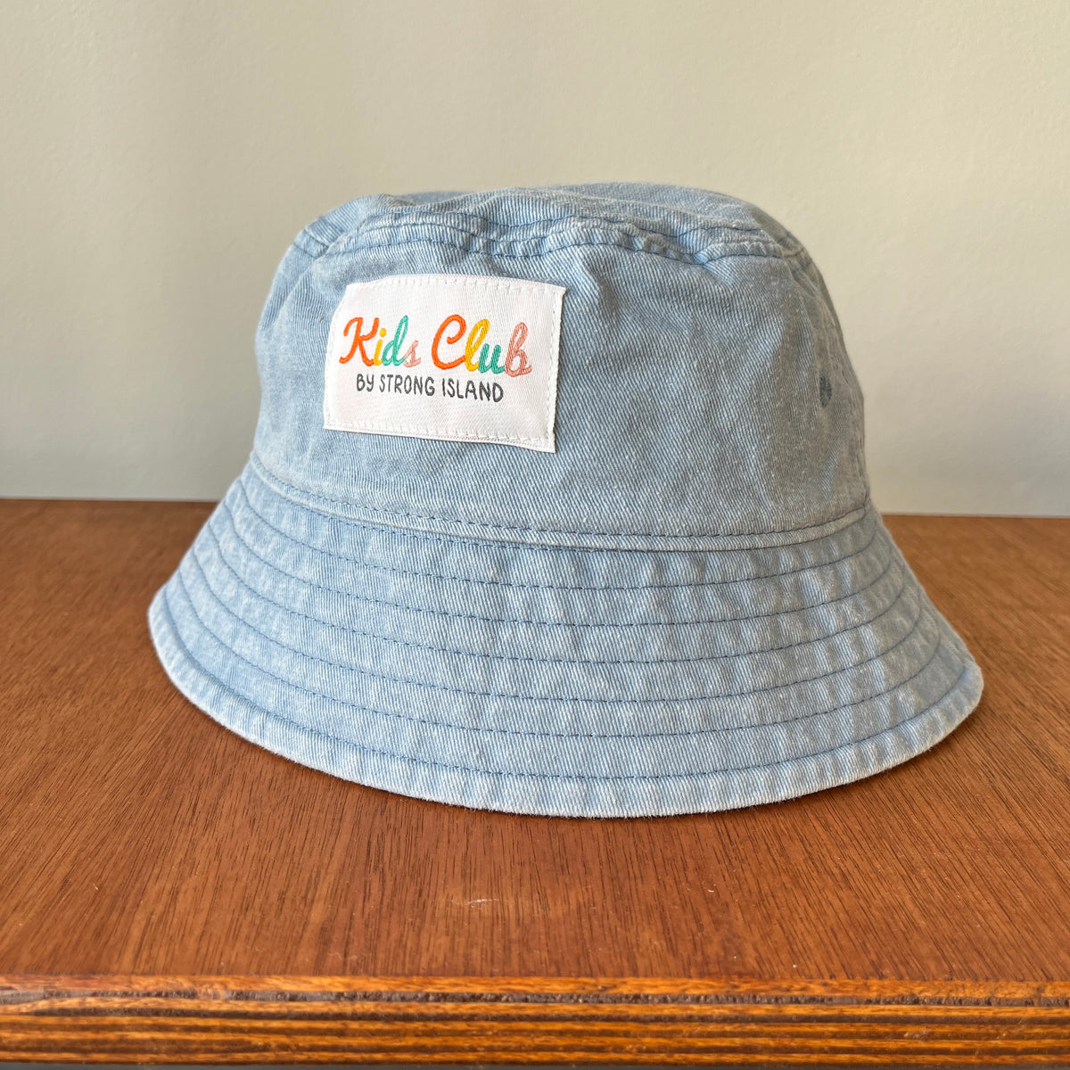 Kids Club // Vintage Wash Bucket Hat - Light Blue