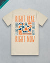 Right Here // Men's Tee - Natural Ecru