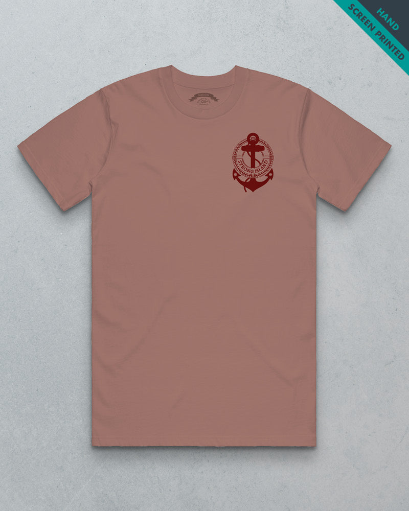 Branded  // Men's Staple Tee - Hazy Pink