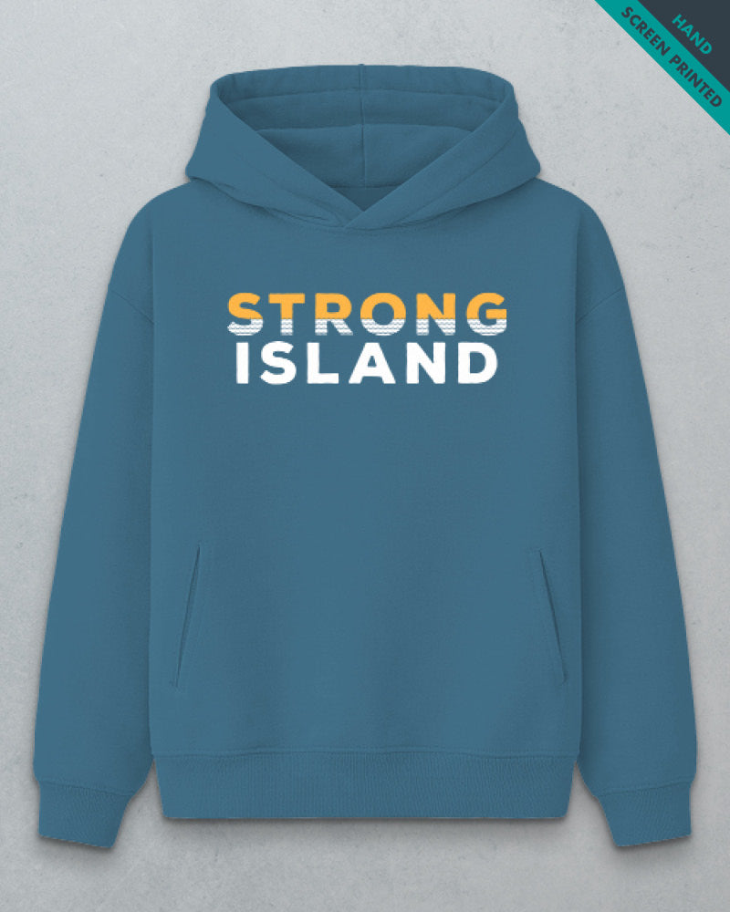 Horizons // Premium Unisex Hoodie - Deep Sea Blue