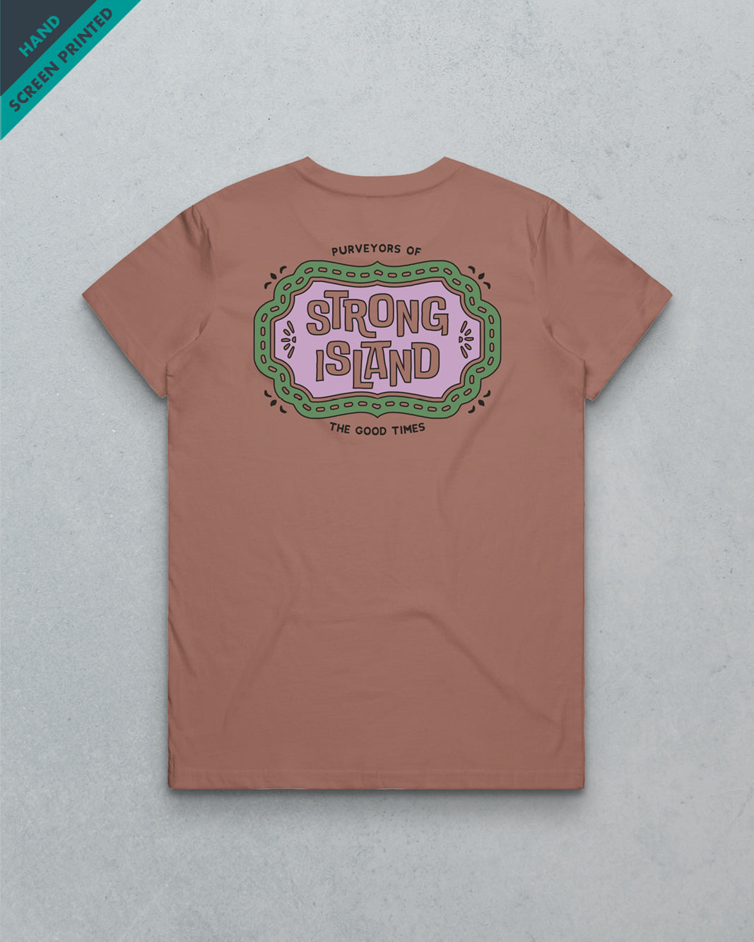 Good Times // Women's Tee - Hazy Pink