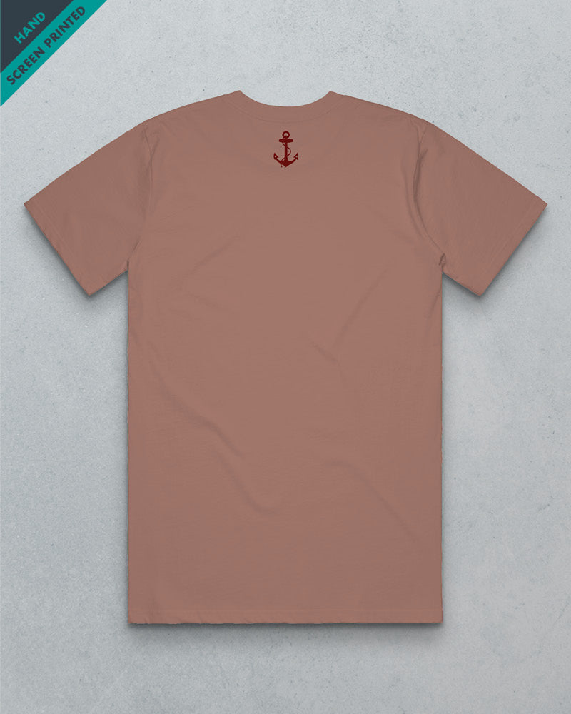 Branded  // Men's Staple Tee - Hazy Pink