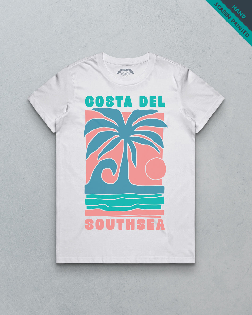 Costa Del Southsea // Women's Tee - White