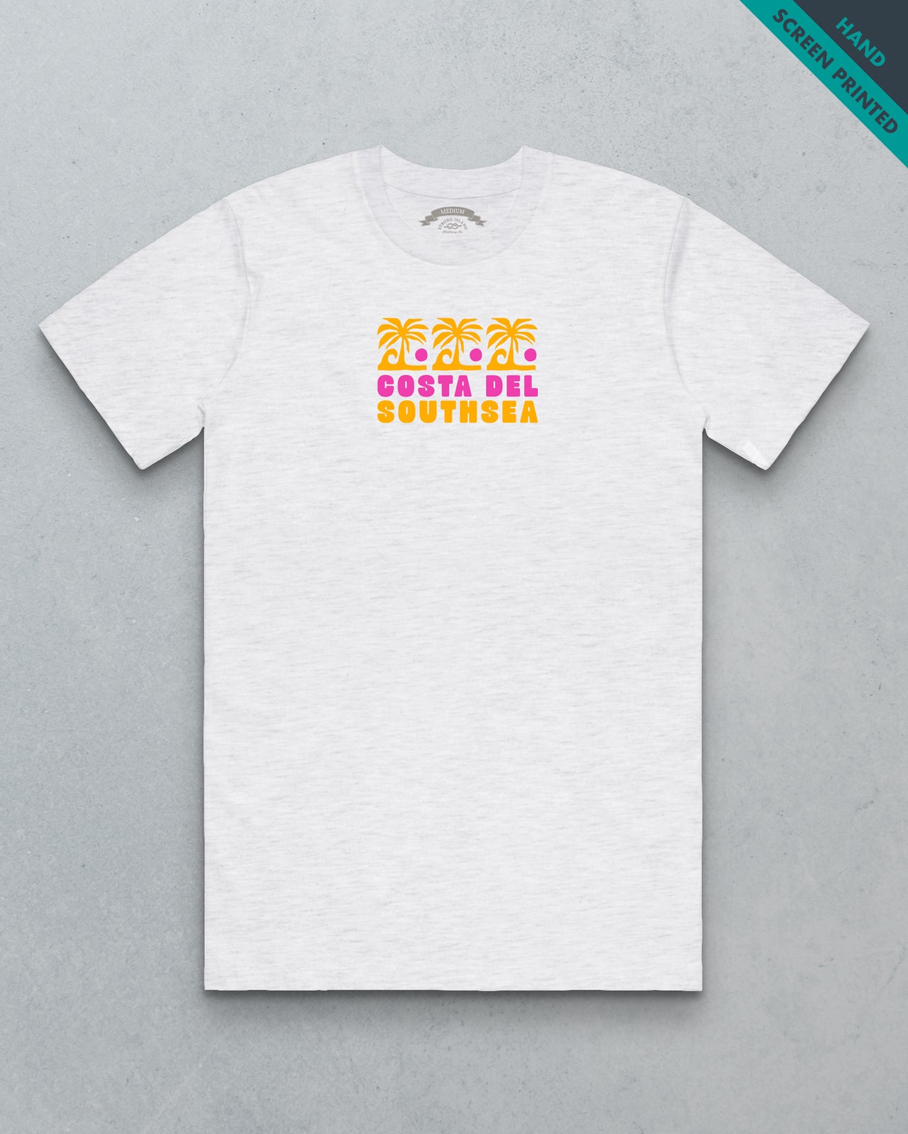 Costa del Southsea // Men's Tee - White