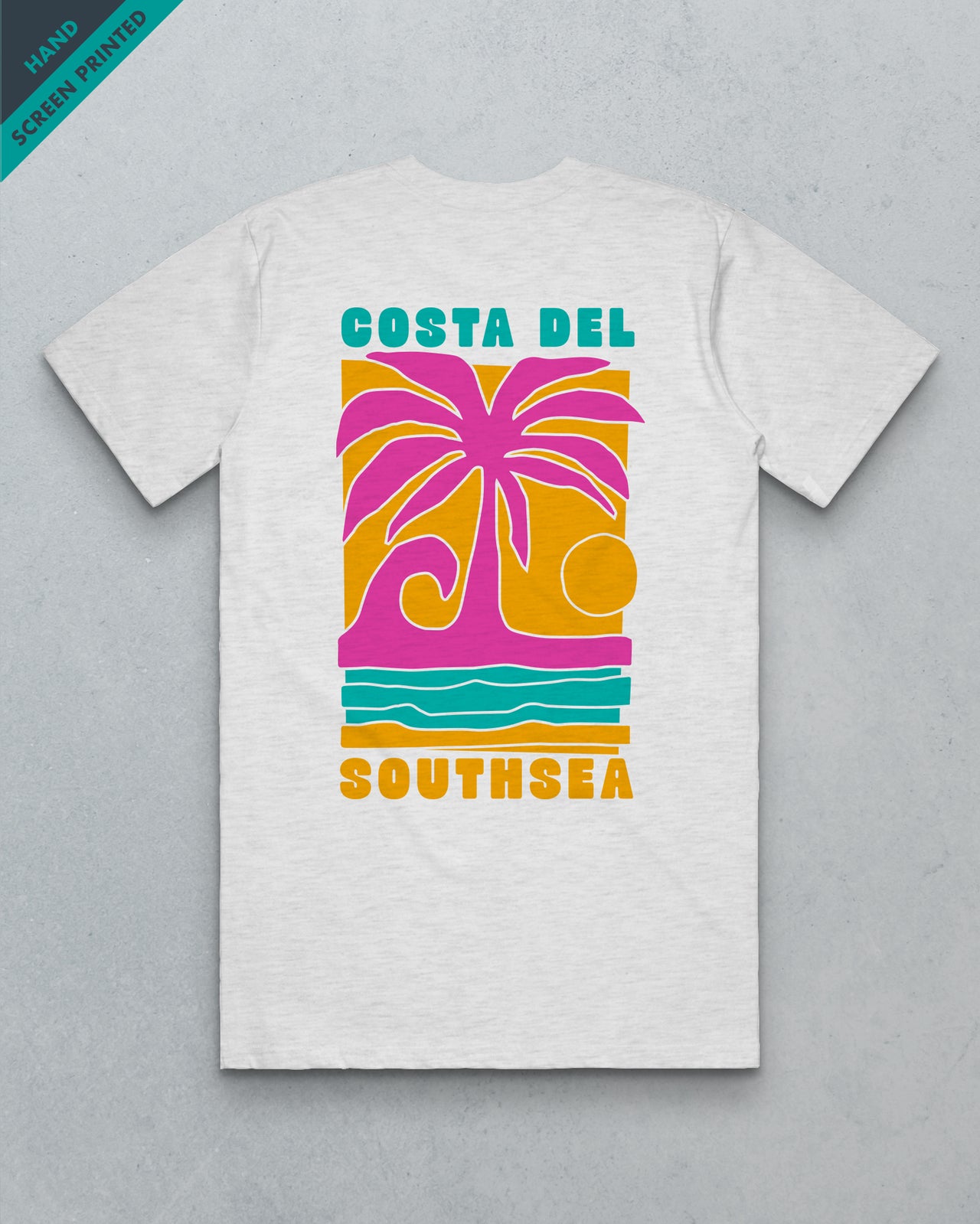 Costa del Southsea // Men's Tee - White