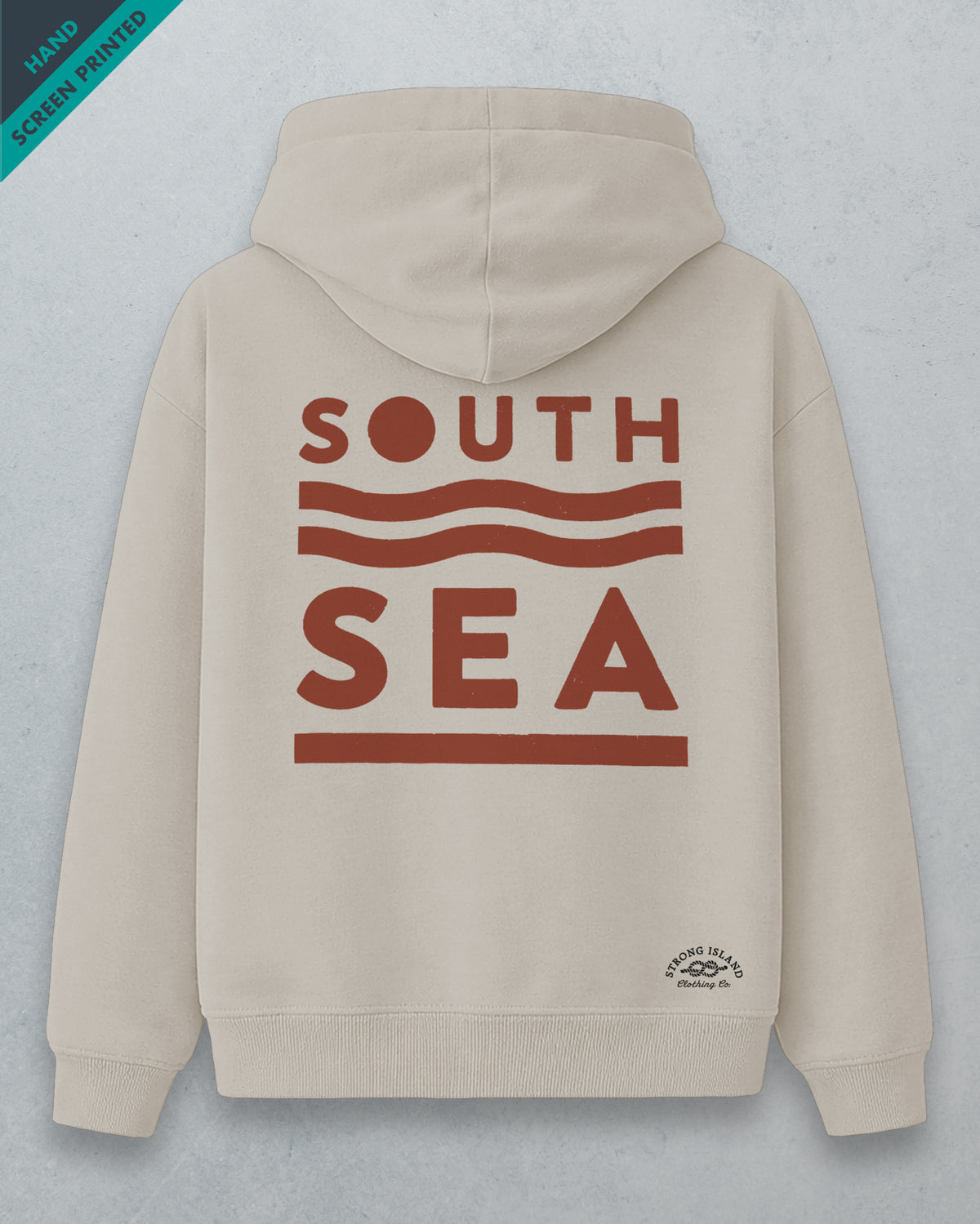 Southsea // Premium Unisex Hoodie - Stone Beige