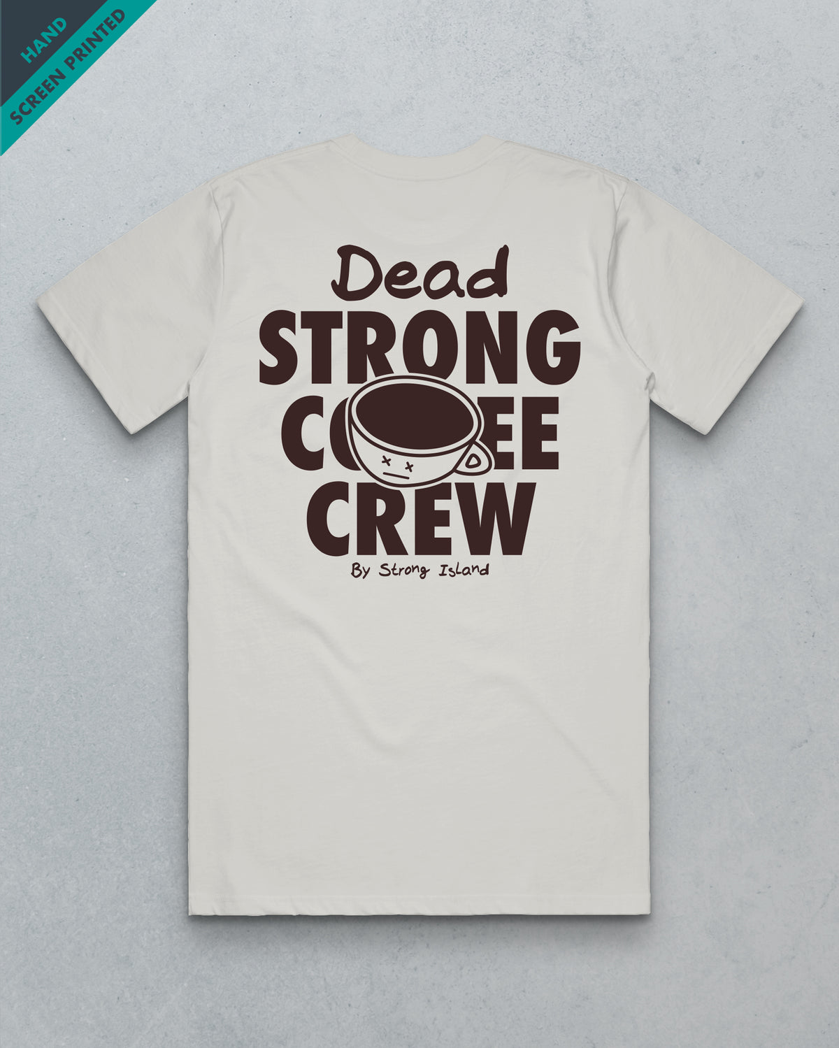 Coffee Crew // Men's Tee - Bone Beige