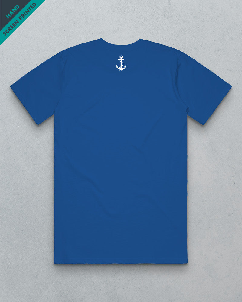 PFC Hat Trick // Men's Tee - Royal Blue