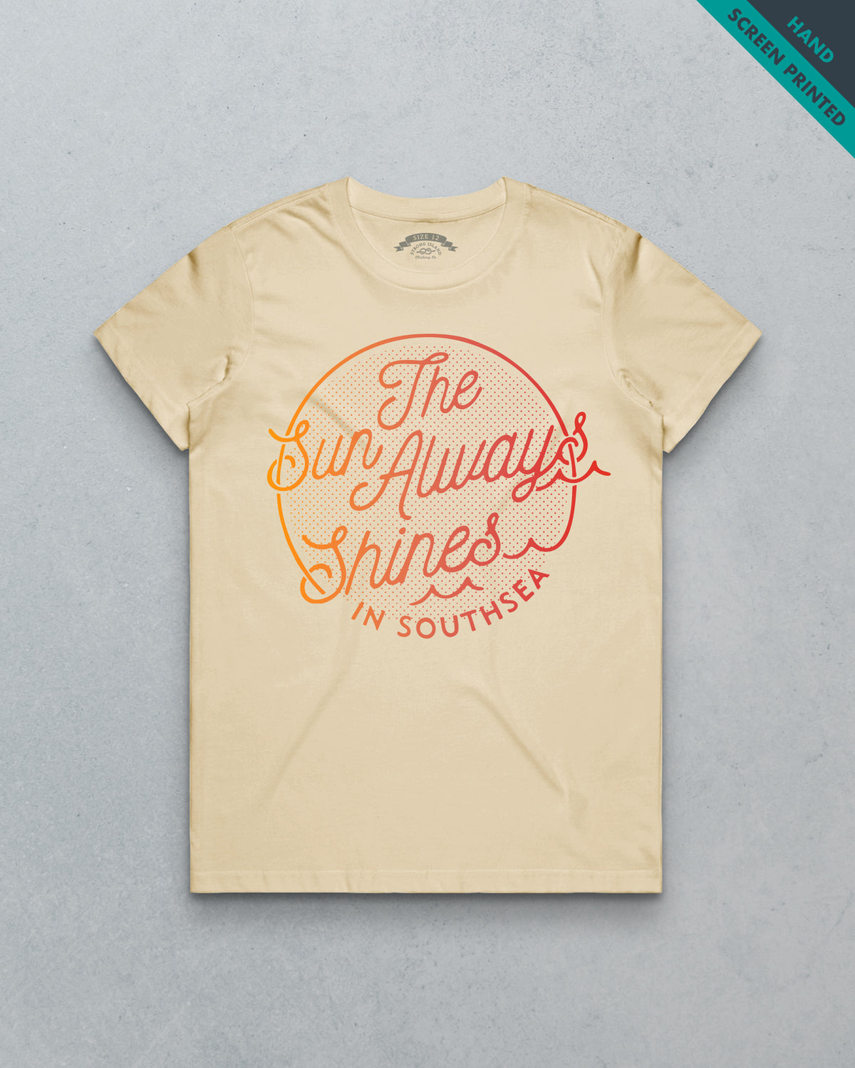 Shines // Women's Tee - Ecru MID WEIGHT