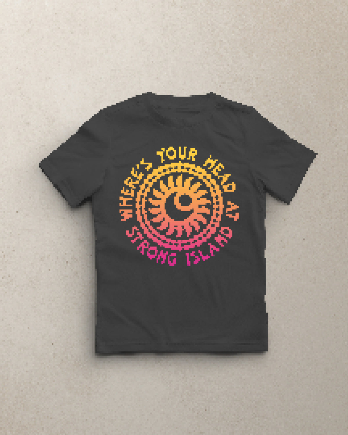 Where's Your Head At //  Kids Unisex Tee - Charcoal