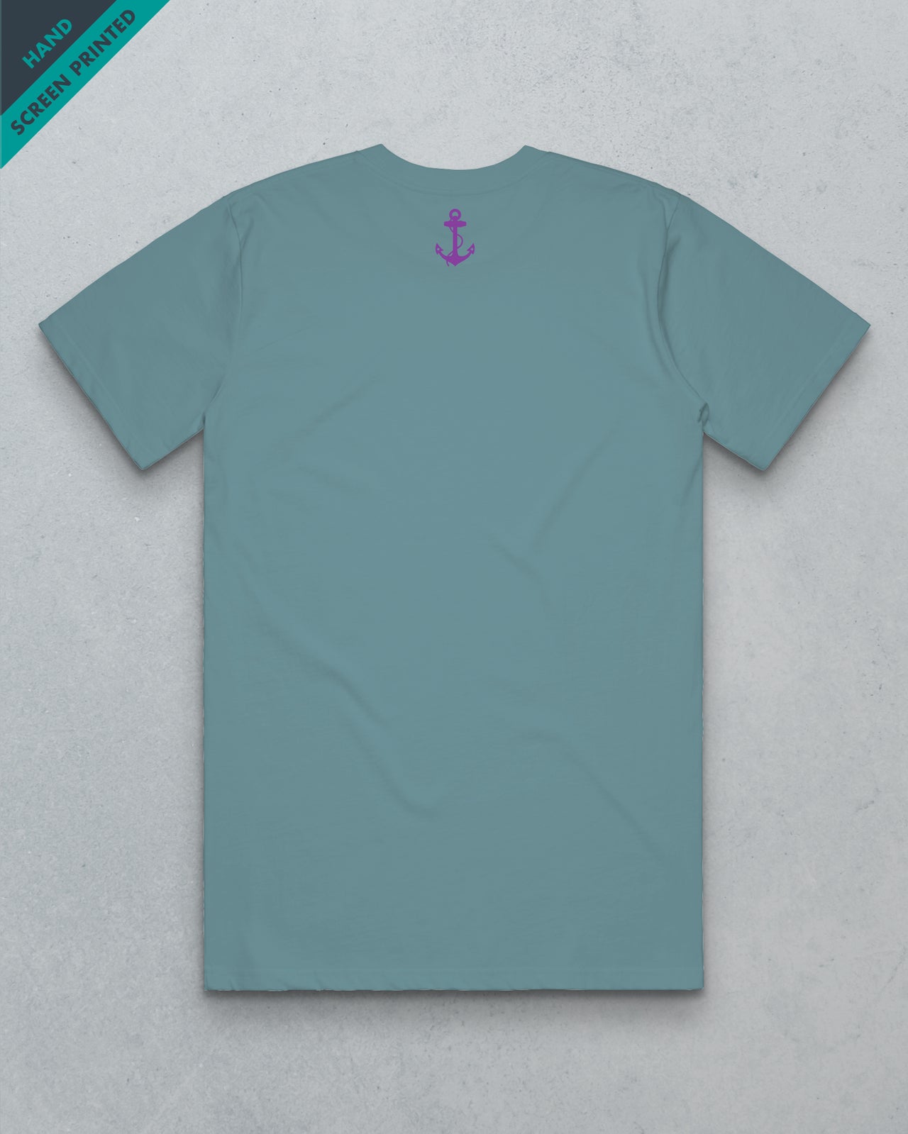 Where's your head At // Men's Tee - Mineral Blue