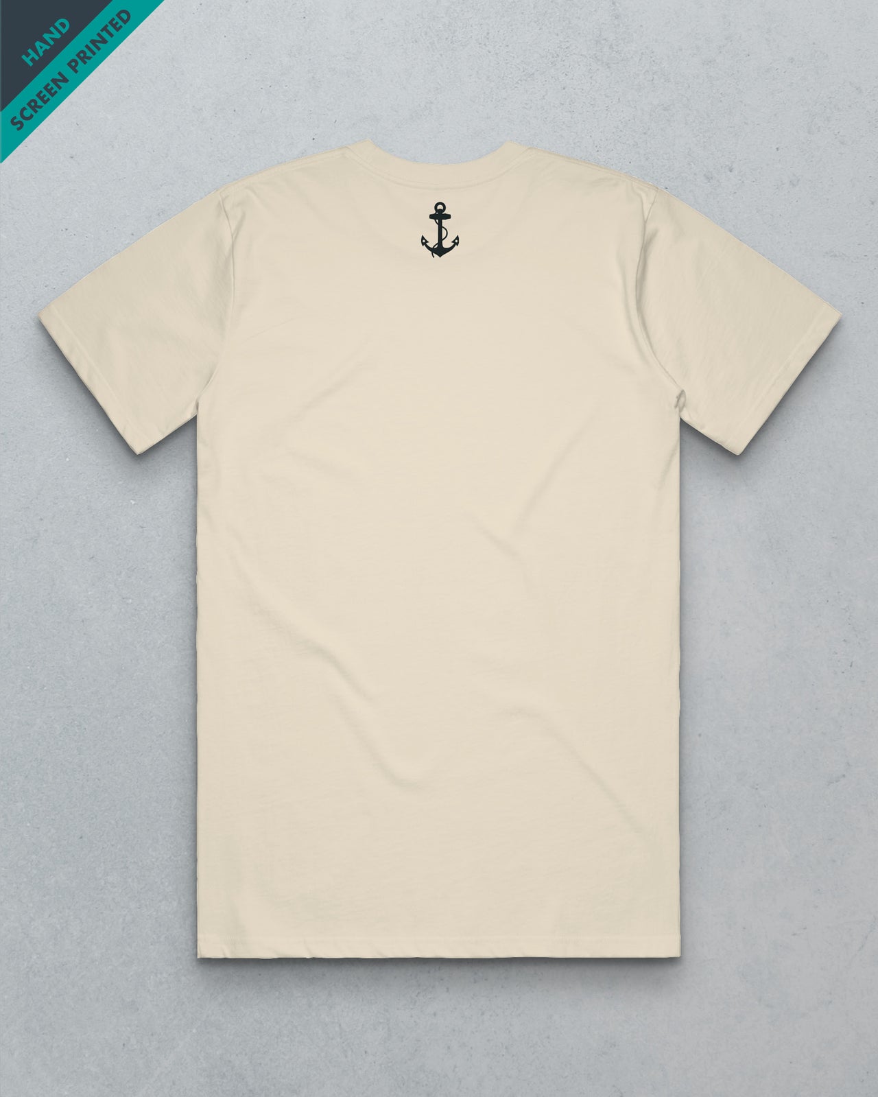 Low Tides  // Portsmouth 100 Men's Tee - Ecru