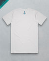 Devil // Men's Heavy Tee - Faded White