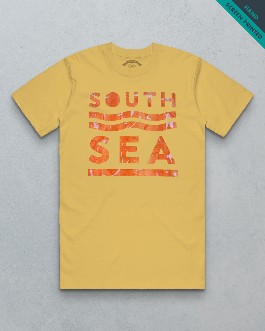 Southsea // Men's Tee - Sunset Yellow