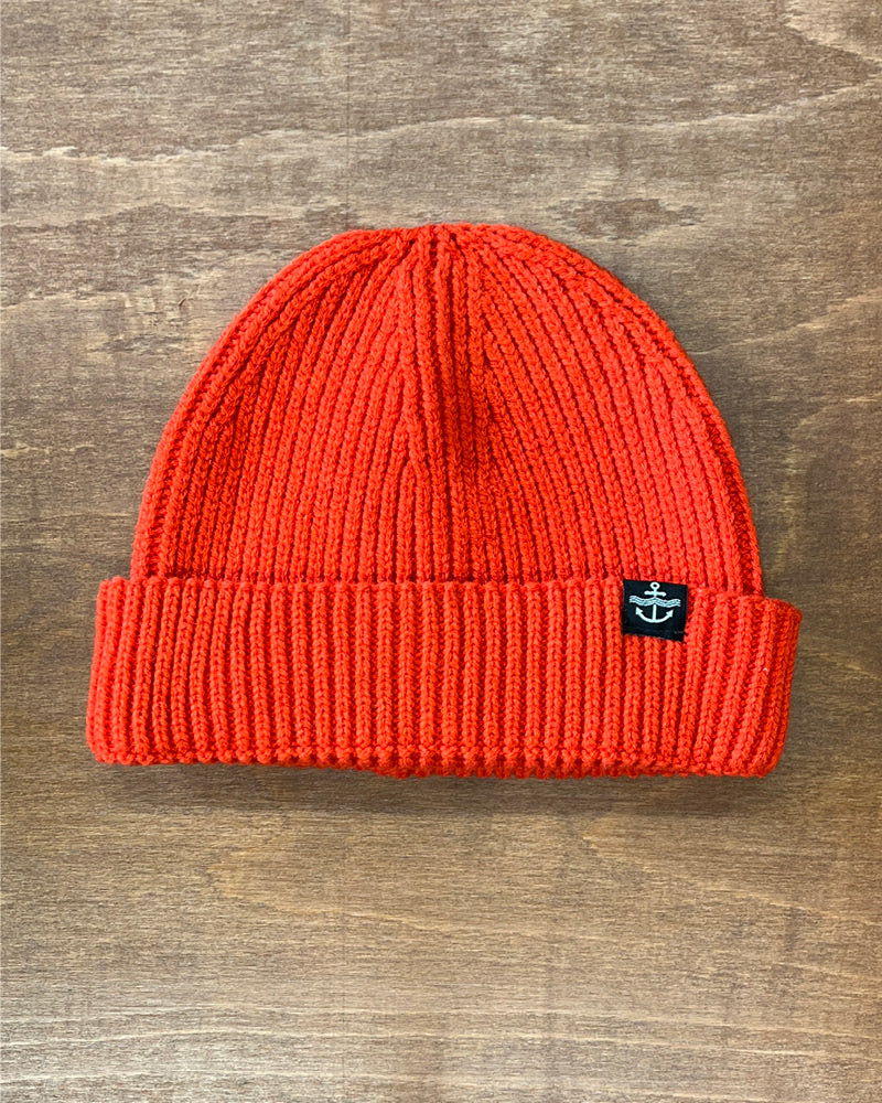 Dockyard Beanie // Fire Red