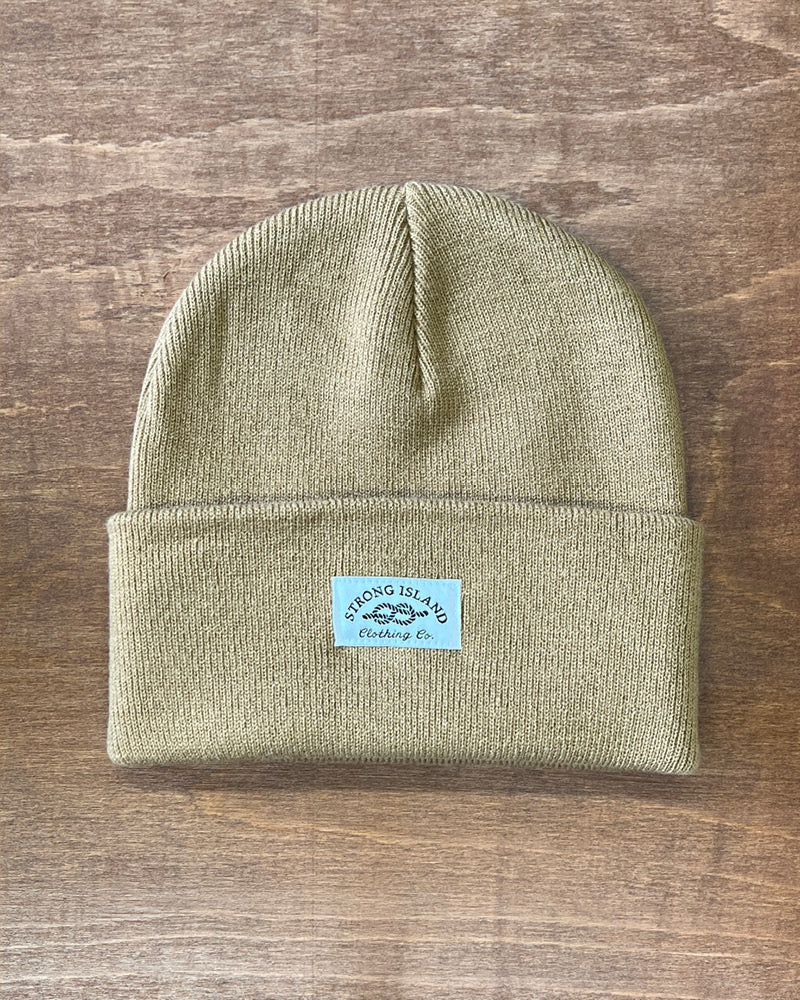 Staple Beanie // Camel