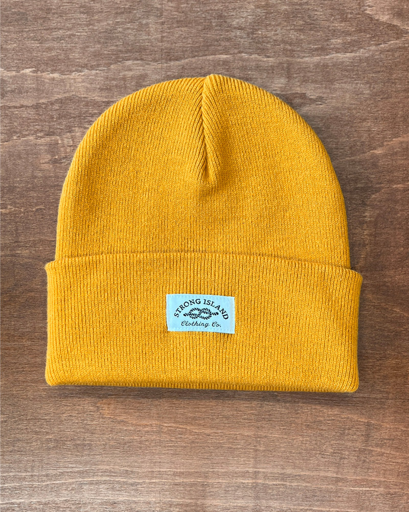 Staple Beanie // Mustard