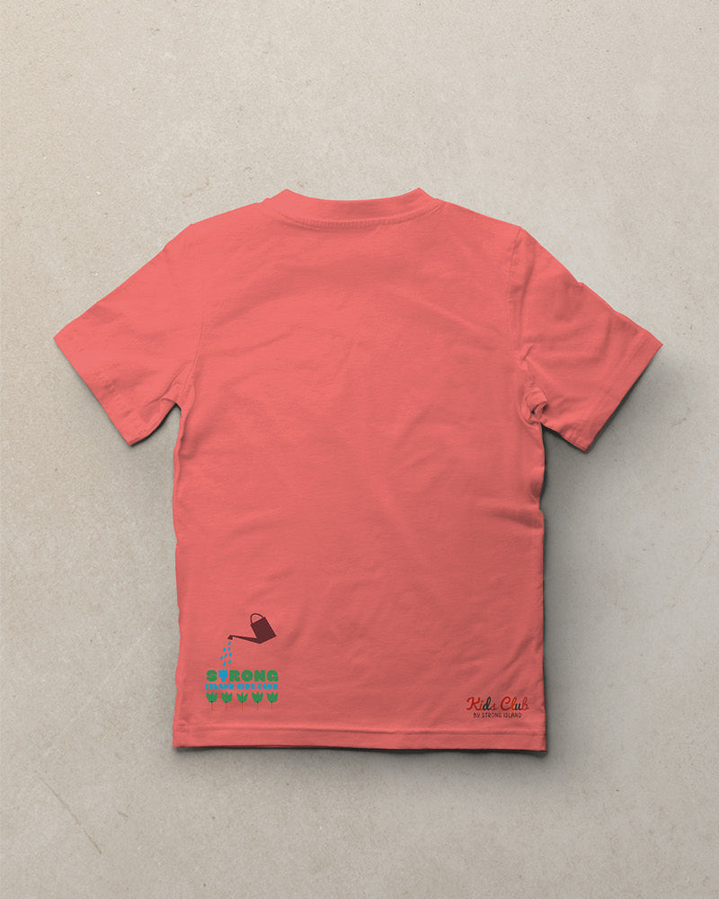 Locally Grown // Kids Unisex Tee - Watermelon Red