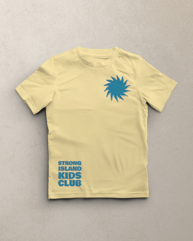 Vacation // Kids Unisex Tee - Butter Yellow