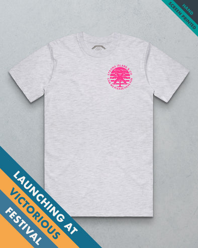 Sundown // Men's Tee - Ash White