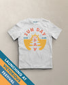 Fun Day // Toddler Kids Unisex Tee - Ash White