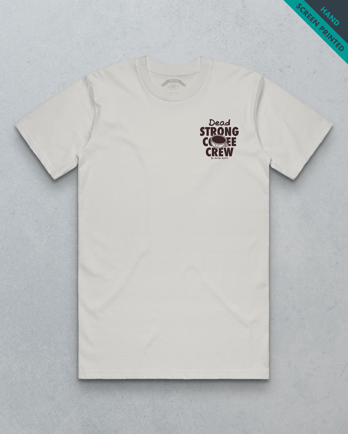 Coffee Crew // Men's Tee - Bone Beige