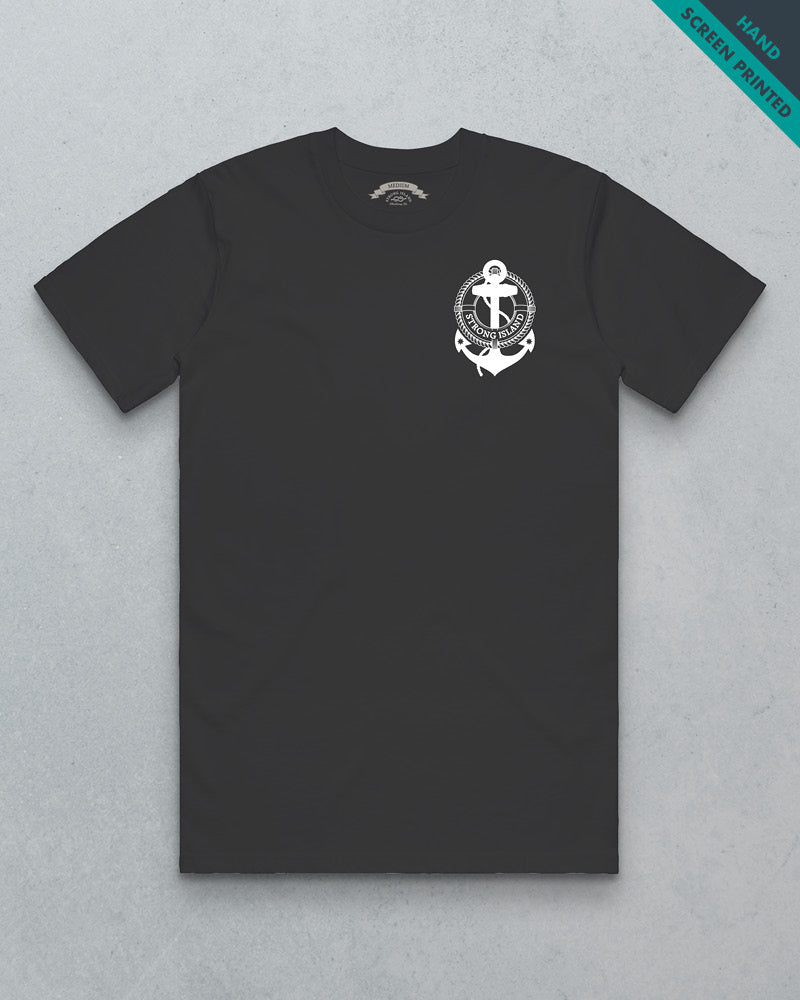Branded  // 2 For £50 Men's Staple Tee - Coal
