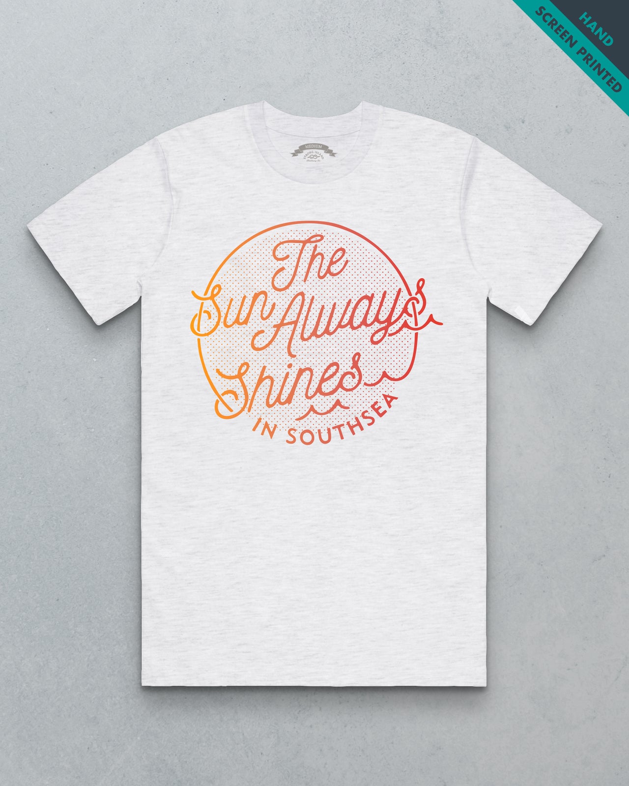 Shines // Men's Tee - Ash White