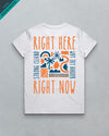 Right Here // Women's Tee - White