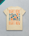 Right Here // Women's Tee - Natural Ecru