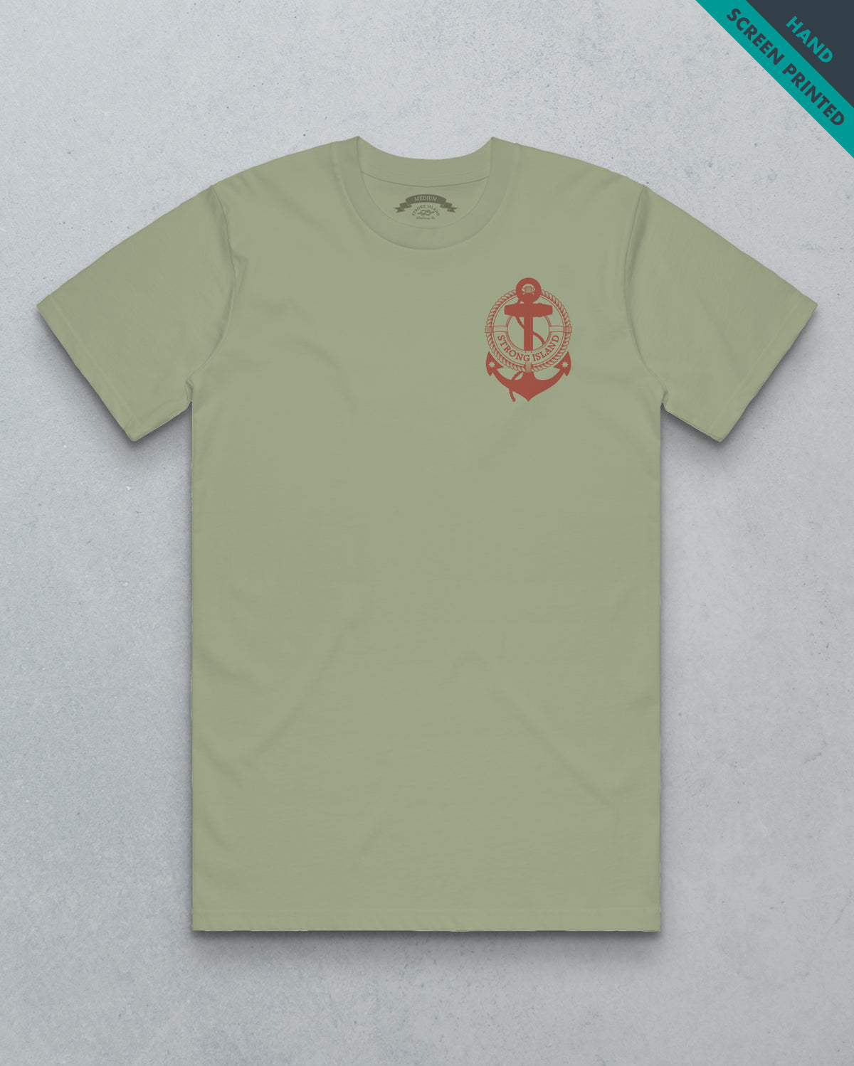Branded  // Men's Staple Tee - Pistachio Green