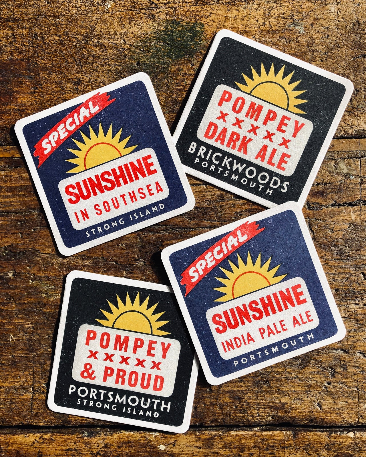 Brickwoods // Beer Mats
